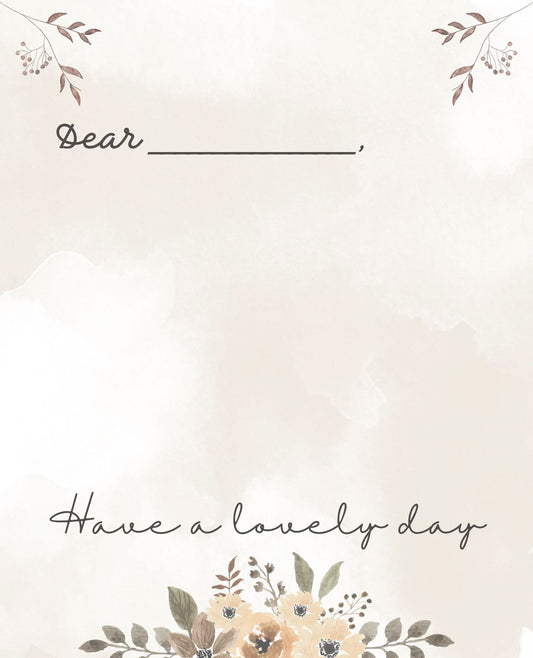HANDWRITTEN NOTE