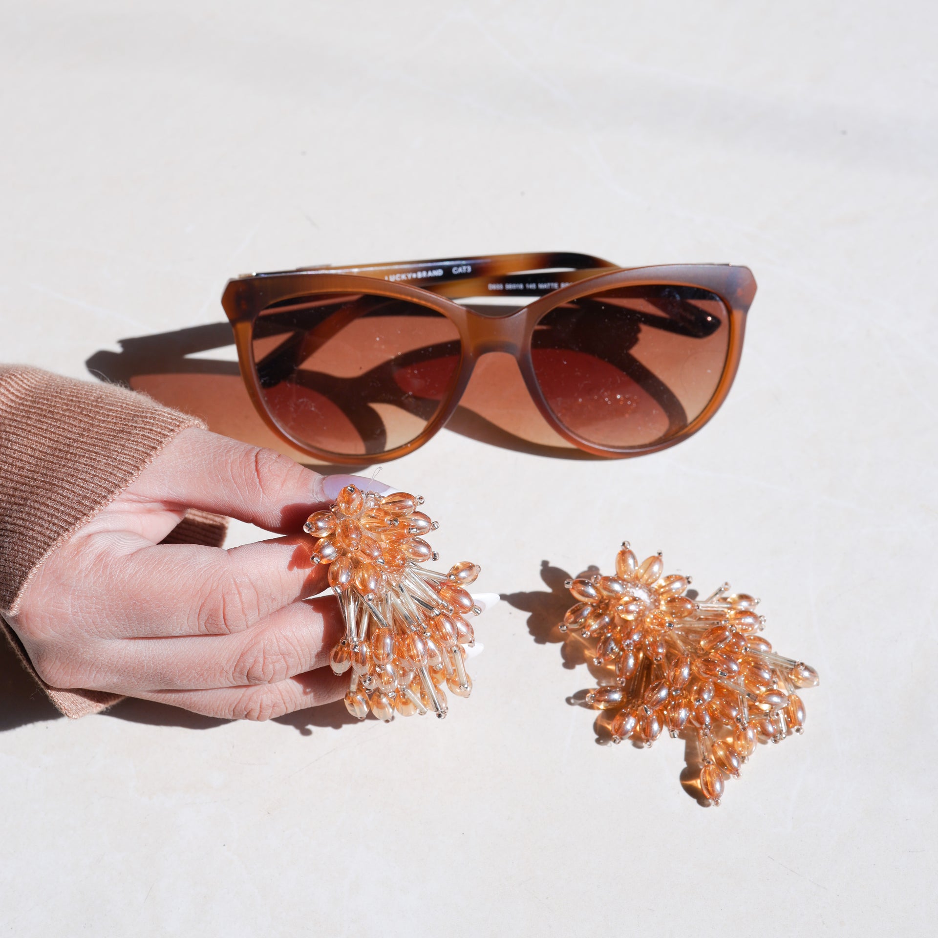AMBER EARRINGS